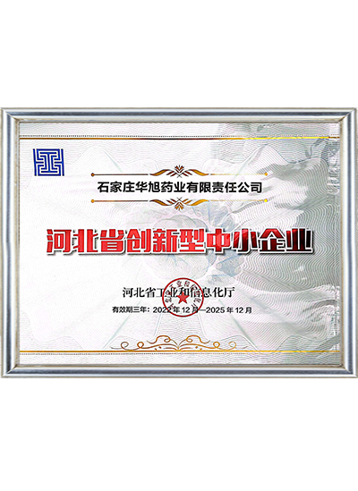 河北省创新型中幼企业